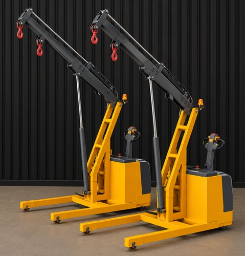 Battery Operated Boom Crane 1500 Kg Front View