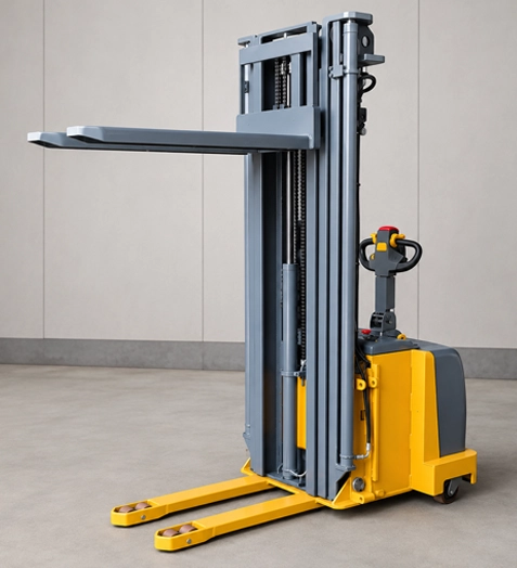 Hand pallet truck fork view