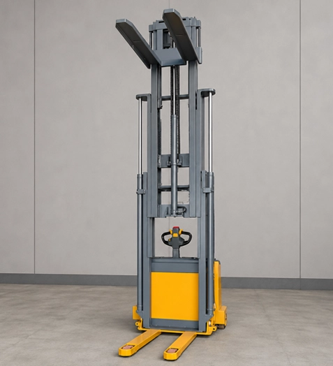 Hand pallet truck fork view