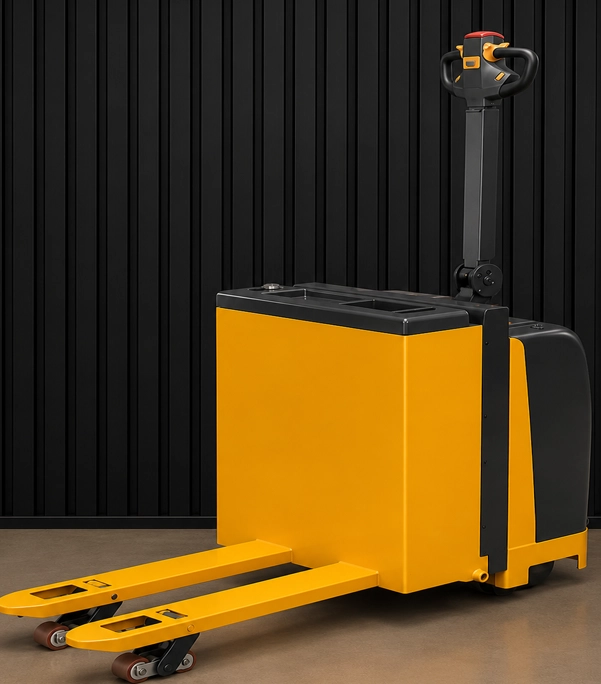 Battery Operated Pallet Truck 5000 Kg Front View