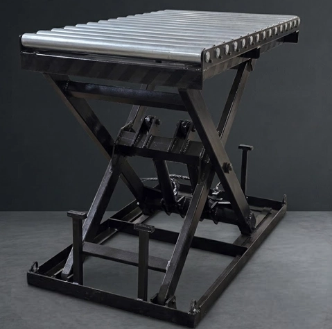 Die Roller Scissor Lift 1000 Kg Front View