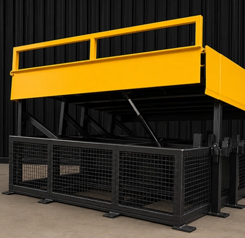 Dock Leveler Side View