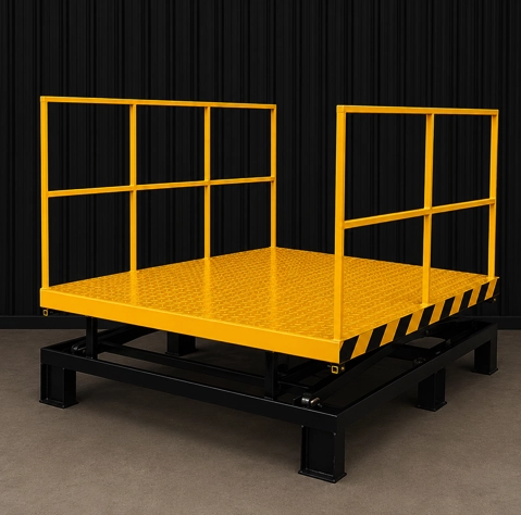 Heavy Duty Floor Mounted Scissor Lift Platform