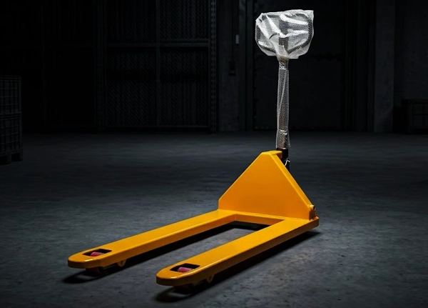 Polyurethane wheel hand pallet truck