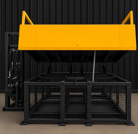 Hydraulic Dock Leveler 10 Tonne Front View