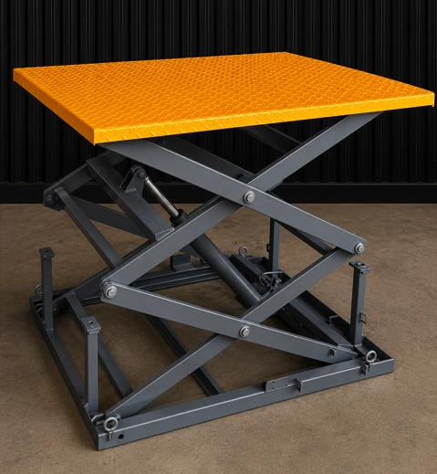 Mobile Scissor Lift 1500 Kg Front View