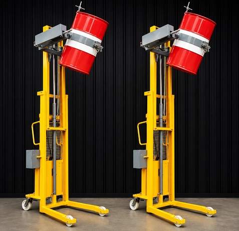 Semi Electric Drum Stacker 350 Kgs capacity