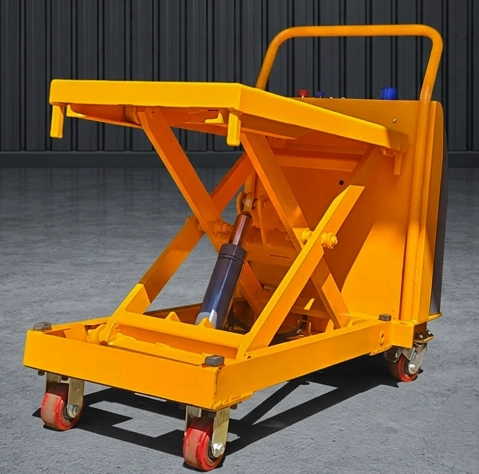 Semi Electric Hydraulic Scissor Lift Platform