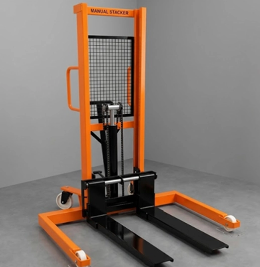 Wide Leg Manual Stacker