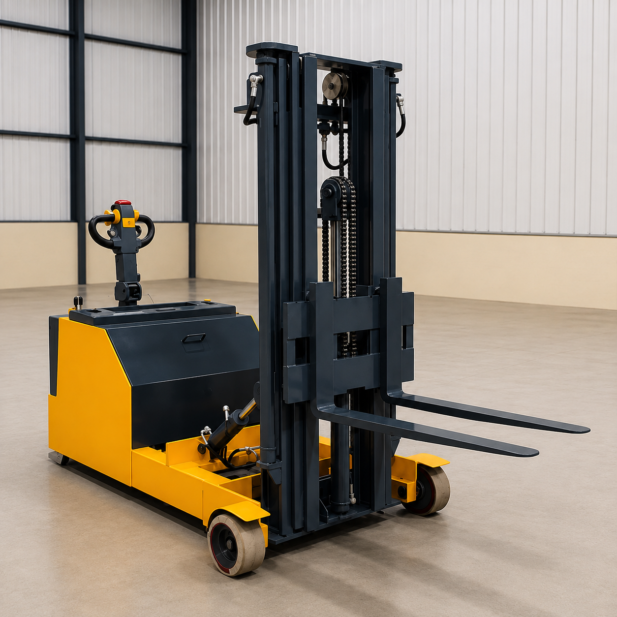 Battery Operated Counterbalance Stacker Manufacturers in Chakan 