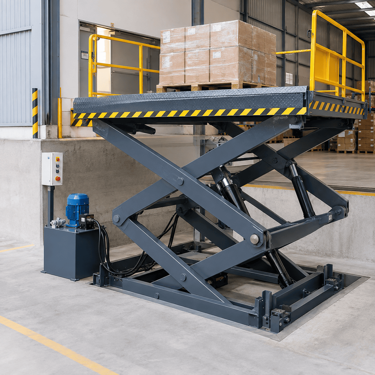 Hydraulic Scissor Goods Lift